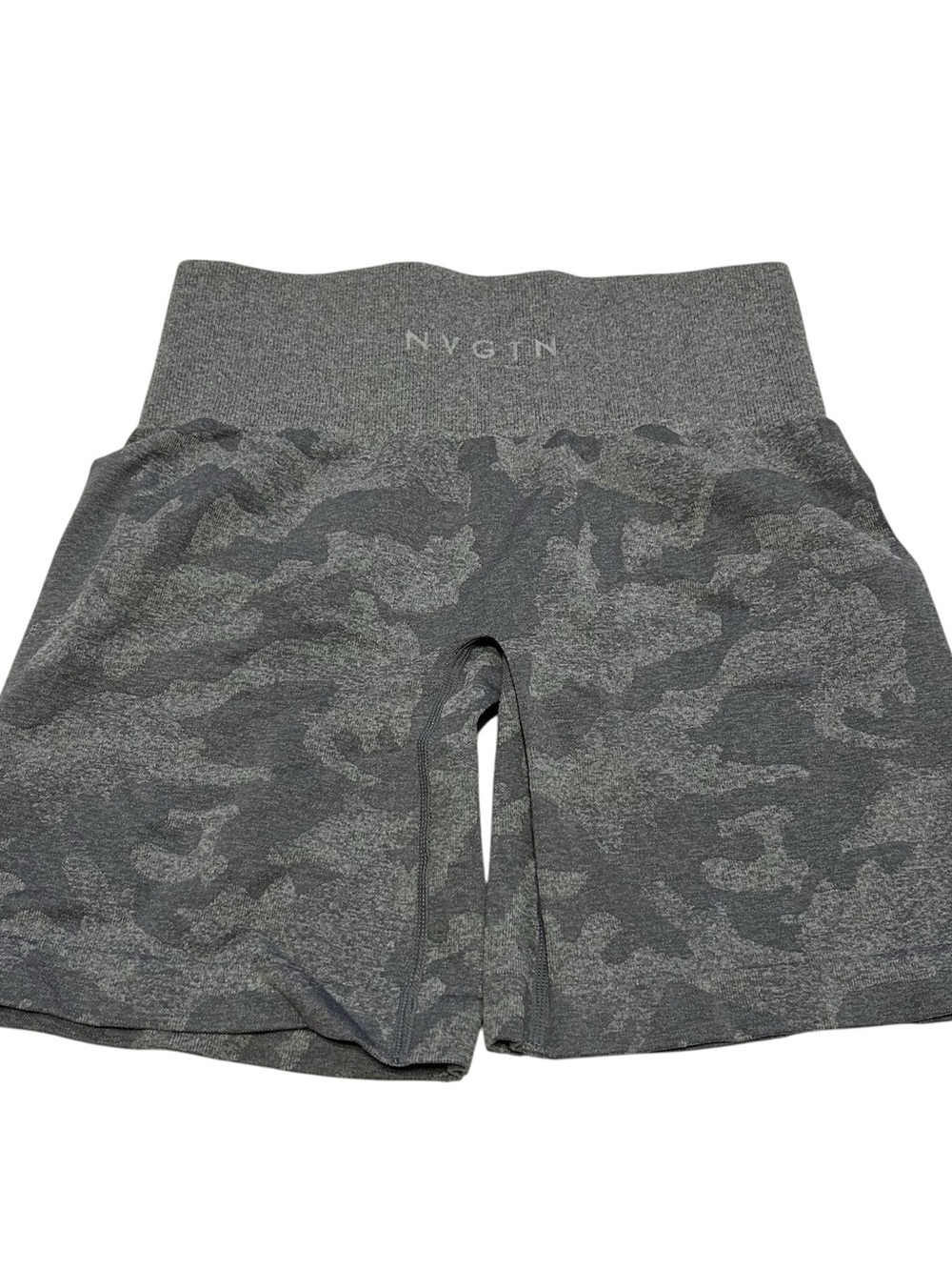 Grey Camo NVGTN Gym Shorts Seamless Shorts